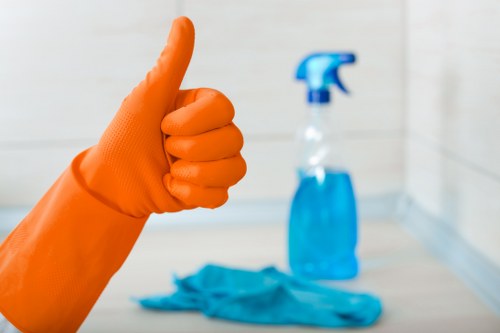 Detailed cleaning of kitchen and bathroom by Jasmine house cleaners