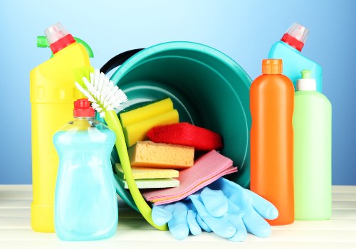 Eco-friendly cleaning solutions in action